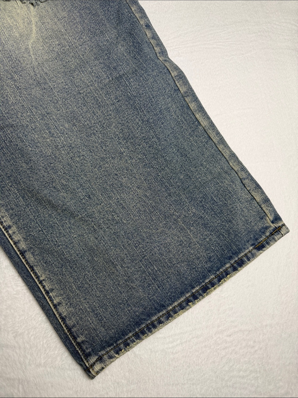 MNML Light Blue Denim Jeans with Tag and Hardware - Picture 7 of 10